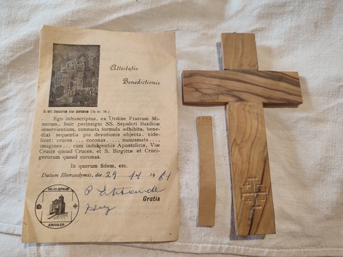Croix jérusalem vintage - de,
