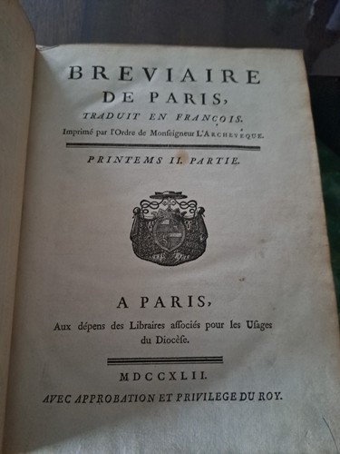 Bréviaire paris printemps - bréviaire,
