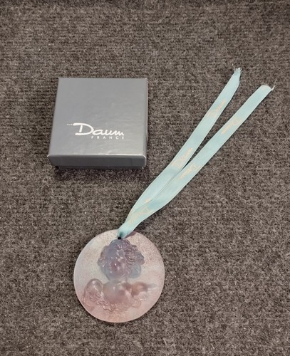 Pâte verre signée daum - verre,