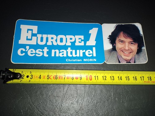 Autocollant europe radio - autocollant, 1