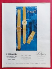 PUBLICITE DE PRESSE Montres