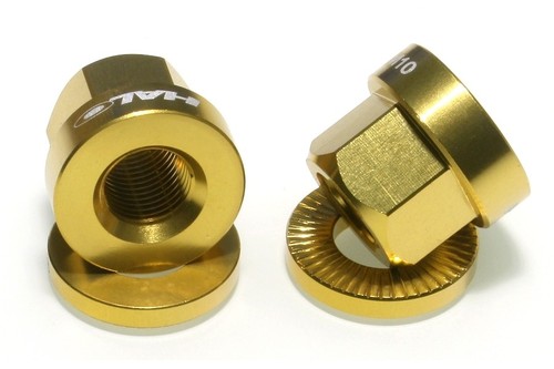 Ecrous roue 10mm halo bmx - 2,
