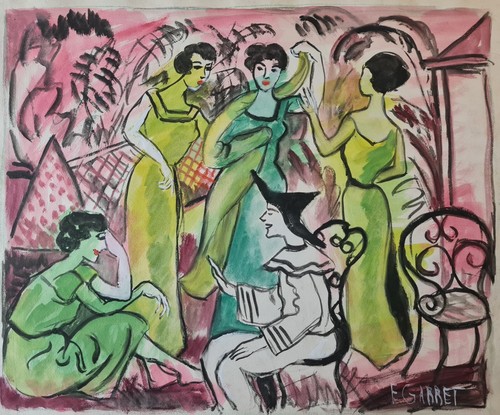 Tableau par garret ecole - tableau, "garret"