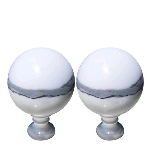 Paire boules marbre - boules,