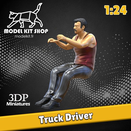 Conducteur camion 1 - 1:24,