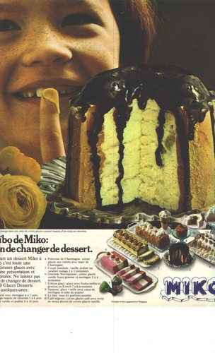 Publicite 1976 miko - publicite, glaces