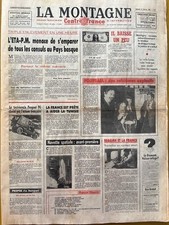 RIKA ZARAI & M MATHIEU - LA MONTAGNE DU 21 FEVRIER 1981