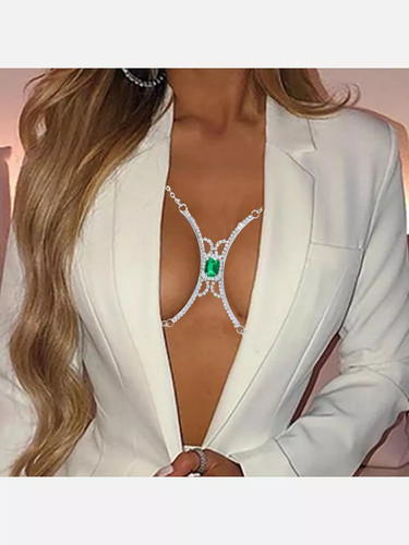 Collier long pour seins - long, bijou