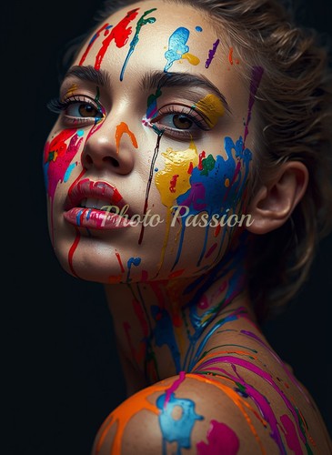 Photo portrait femme art - portrait,