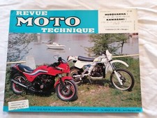 REVUE MOTO TECHNIQUE N° 49 husqvarna 125-240-390-430xr kawasaki z 750