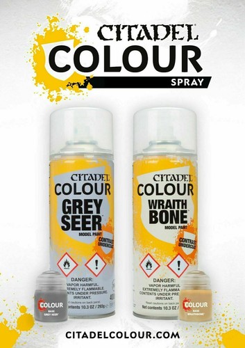 Citadel spray paints - citadel,