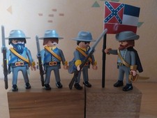 Playmobil western sudiste infanterie du Mississipi