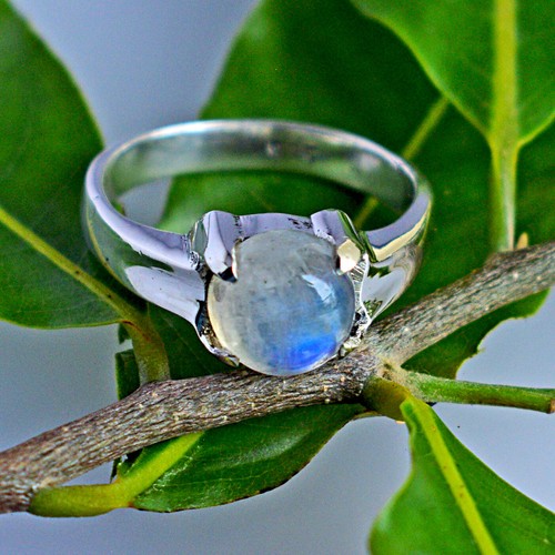 Bijou bague femme - en, argent