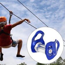 Slackline poulie tyrolienne