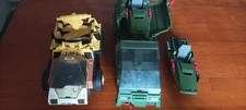 Lot de véhicules gi joe incomplets snow cat tiger force , havoc gijoe