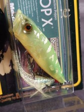 Megabass Ito Pop X Crystal Lime Frog New