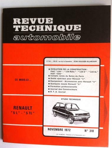 Rta 1972 renault - , 5