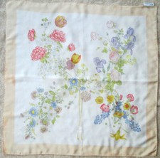 -GUCCI Foulard soie TBEG  vintage scarf 84 x 84 cm