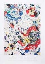 Sam Francis, Heland Thorden Wetterling Galleries, Affiche