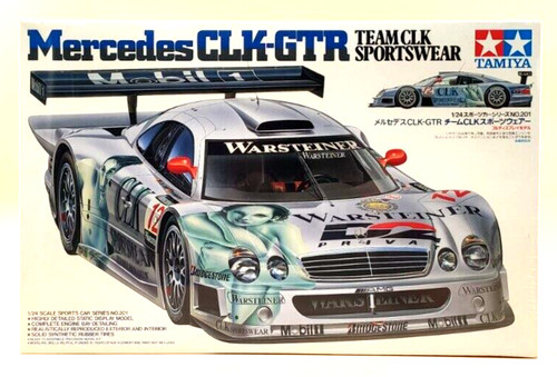 Tamiya mercedes clk gtr - 1/24,