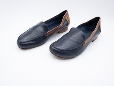 Regarde le ciel Femmes Mocassin Chaussure Basse Cuir Bleu Gr.39 Eu Art.1508-30