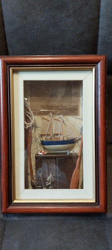 Vintage wall hanging art - wall,