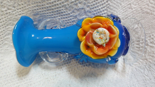 Ancien petit vase verre - vase,