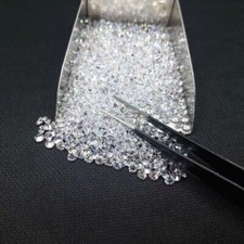 1ct Diamant Naturel Coupe Ronde Coupe Excellente 0.8-2.9mm Blanc D Couleur VVS1