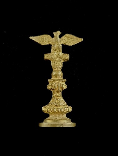 Sceau royal bronze - sceau, doré