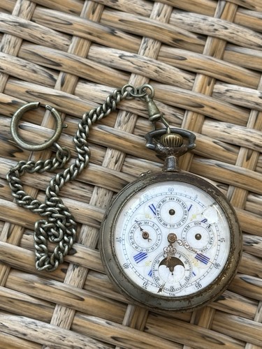 Montre gousset quantième - gousset, À