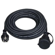 EXF1016RN7251IP-PX Rallonge électrique 3000 W 230 V Noir 10 m