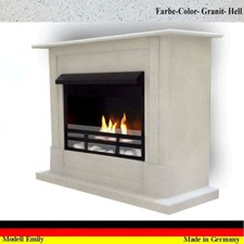 Ethanol Cheminee Fireplace Gel Chimenea Firegel Emily Premium Royal Granit Gris