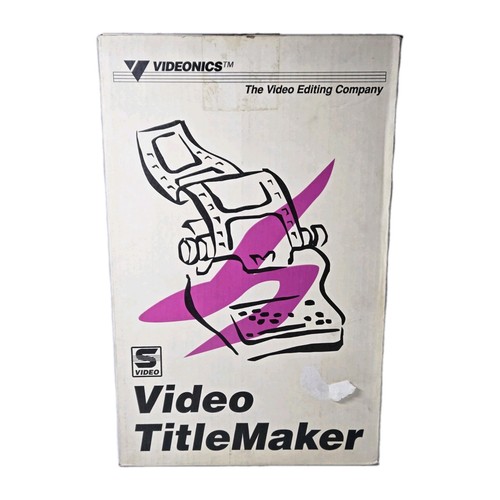 Videonics video titlemaker - videonics,