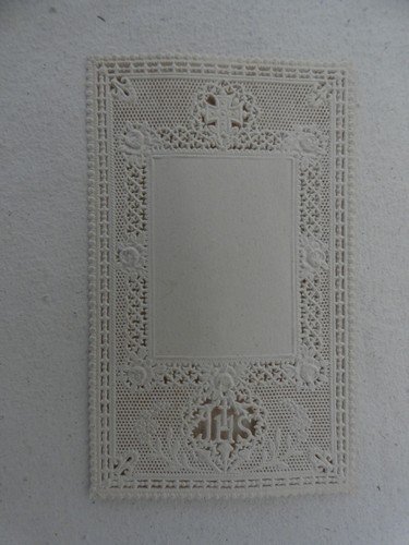 Image pieuse canivet dentelle
