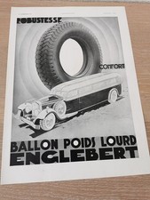 Englebert 1933 publicité