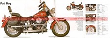 HARLEY DAVIDSON FLSTF 1340 Fat Boy 1996 Fiche Moto 000512