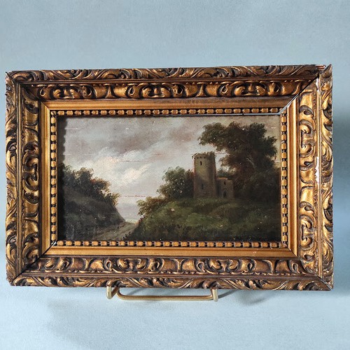 Paysage tour tableau - paysage,
