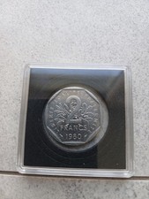 pièce 2 francs 1980 La