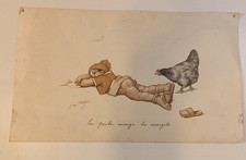 Menu ancien du Fouquet's