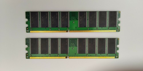 Mémoire ram 512mb 1gb - 2x,