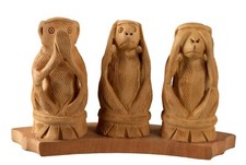 Statuette 3 Singes de la