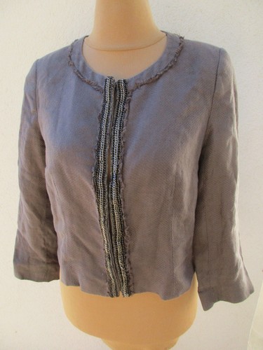 Veste lin occasion femme - veste, en