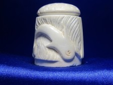 Dé à coudre collection en écume de mer Narval