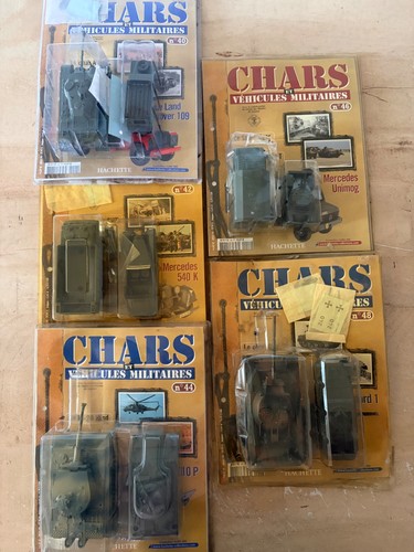 Lot chars vehicules - chars, et