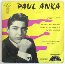 PAUL ANKA - FRANCE EP (7")