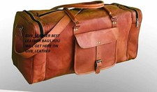 Weekend Overnight Bag 30" Cuir