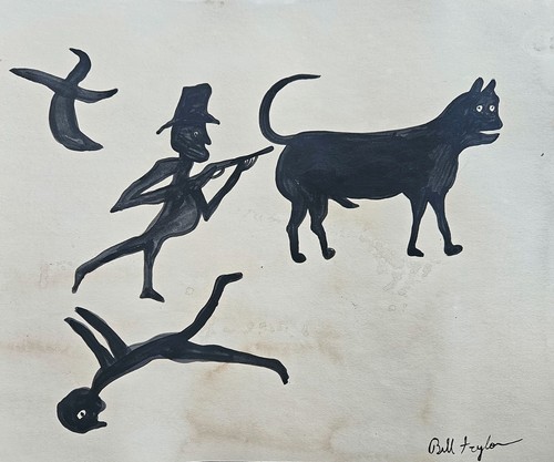 Tableau signé bill traylor - signé,