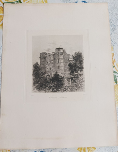 Ancienne eau forte lucien - forte,