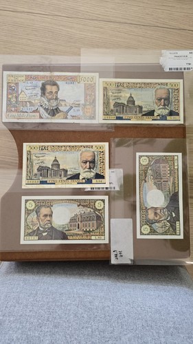 Banque france lot billets - banque,