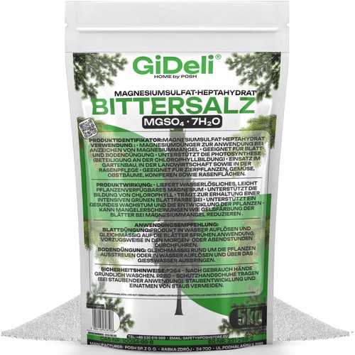 Sel epsom sulfate de - d'epsom, kg